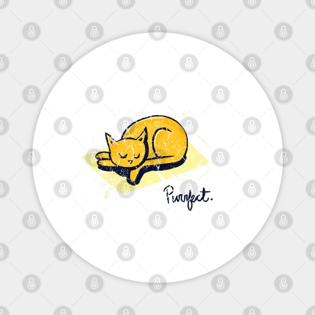 Purrfect Cat Magnet by Bahaya Ta Podcast